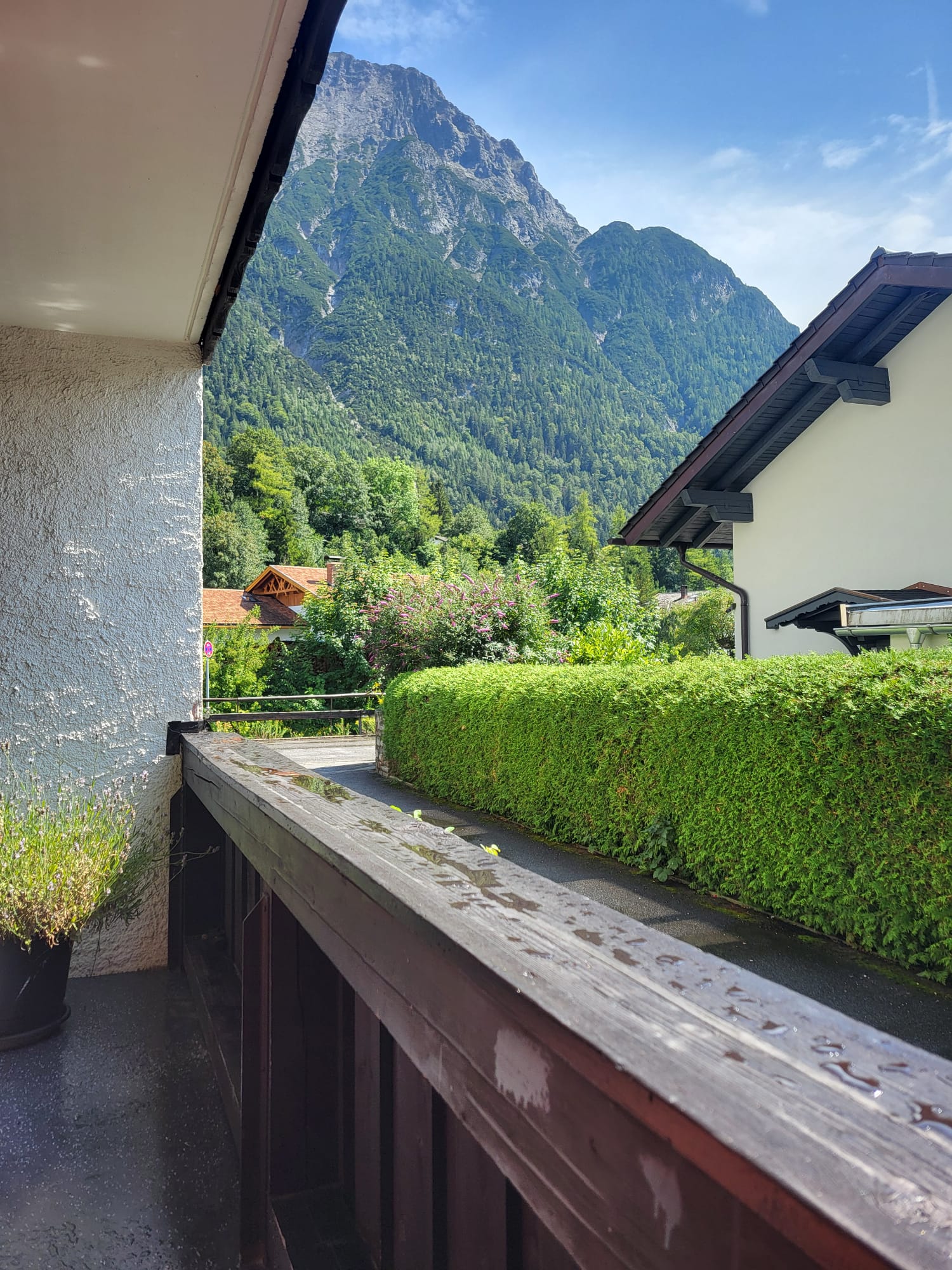 Ausblick auf das Karwendel