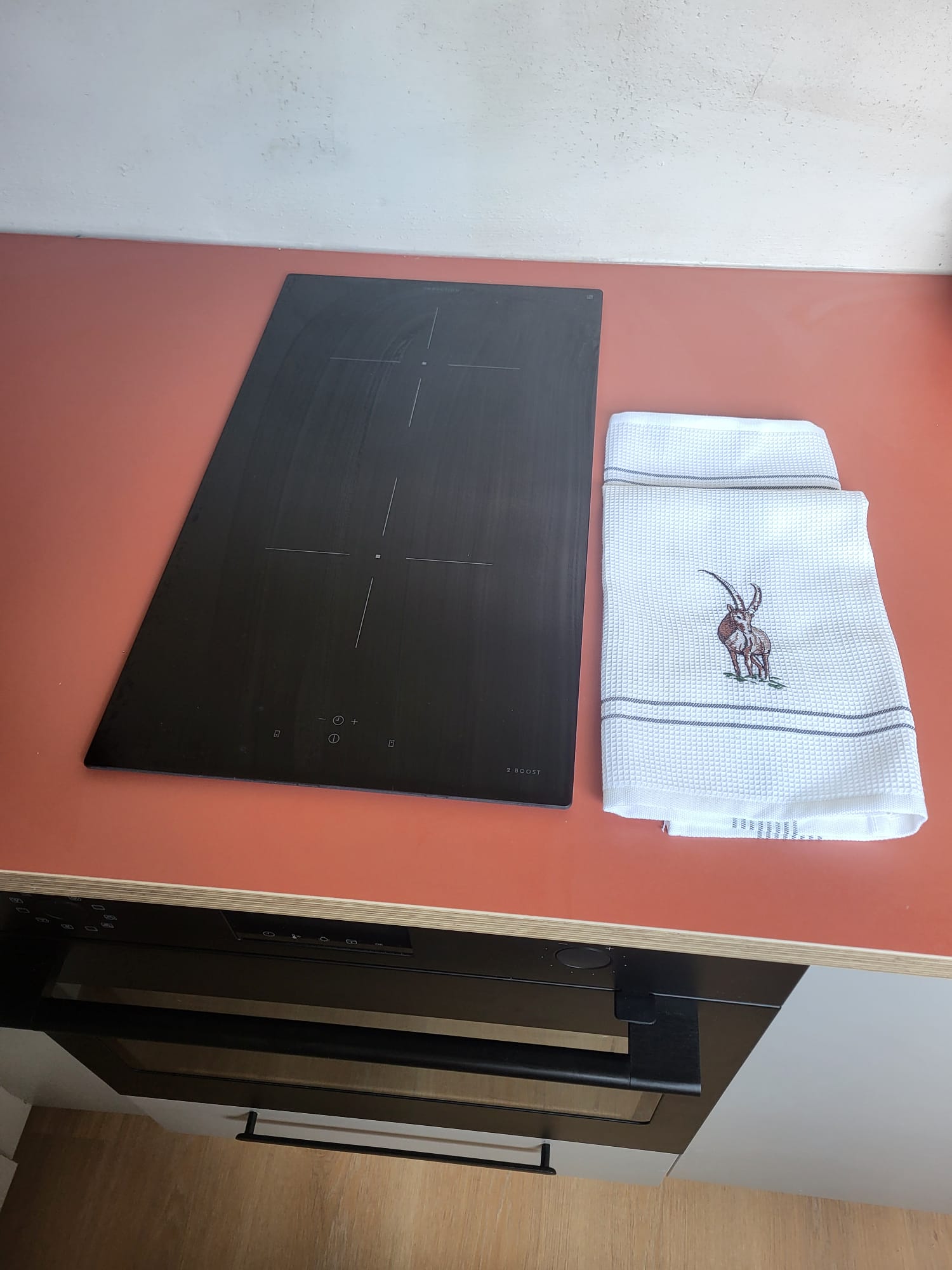 Moderne Küche der Rudelmut Ferienwohnung
